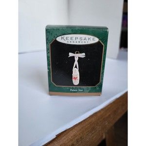 Hallmark Keepsake Mini Ornament 1997 Future Star Mouse Ballerina Pointe Shoe